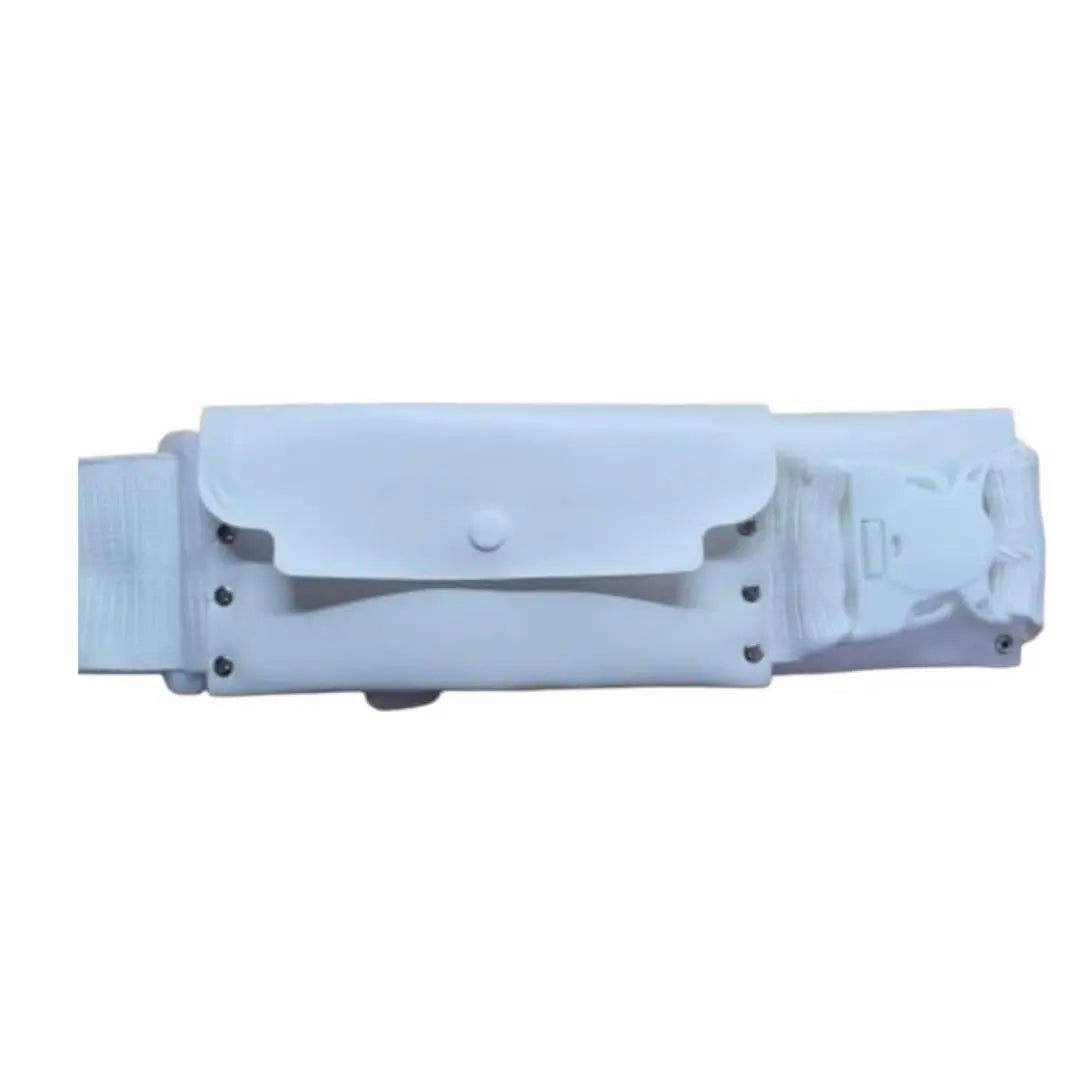 Ceinture Ihram Hajj & Umrah Réglable – Poches Sécurisées, Légère Et Confortable, Blanche – Idéale Pour Pèlerins Hommes & Femmes