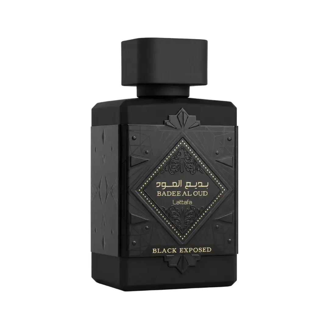 Badee Al Oud Black Exposed 100ml Eau De Parfum Lattafa