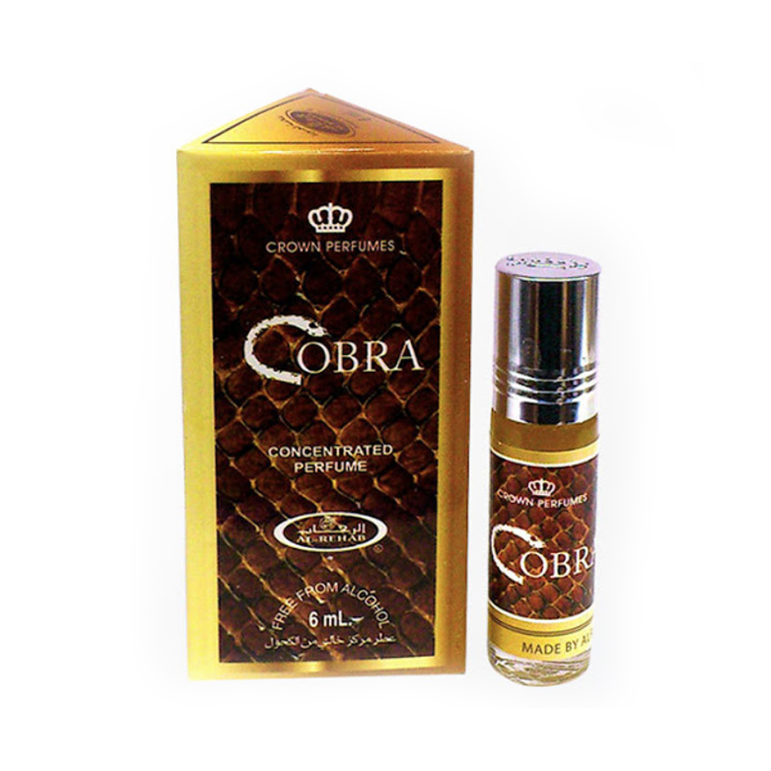Cobra Perfume Oil 6ml Al Rehab 6x