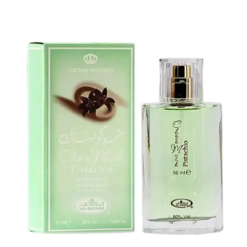 Choco Musk Pistachio 50ml Perfume Spray Al Rehab 12x Al Rehab