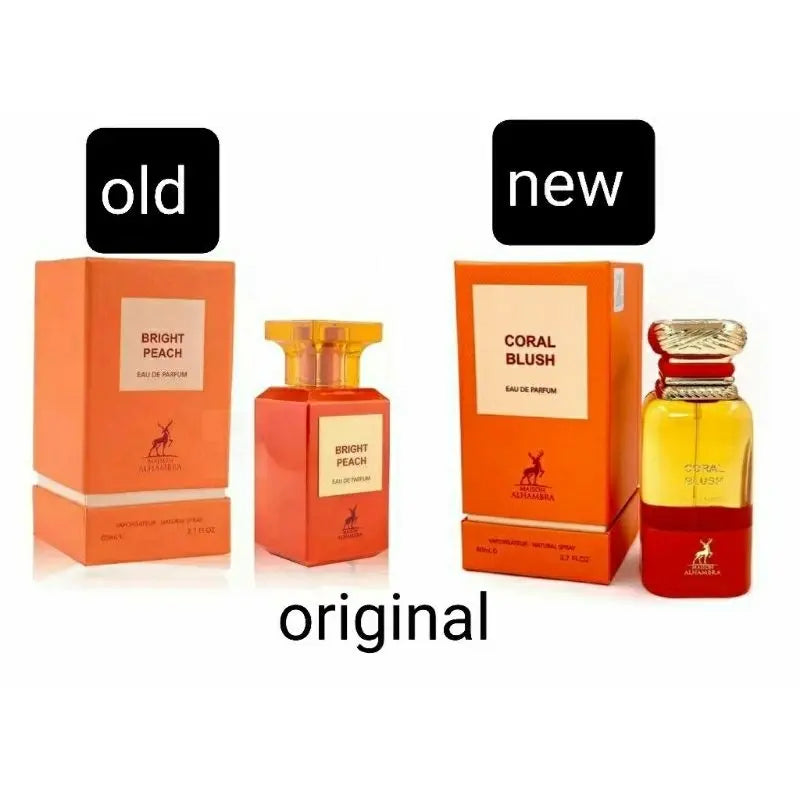 Coral Blush (Bitter Peach) Eau De Parfum 80ml Alhambra Alhambra