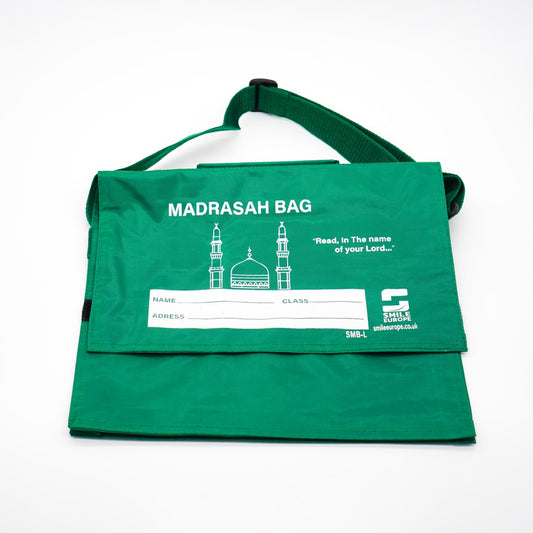 Large Madrasah Bag For Children Green x12