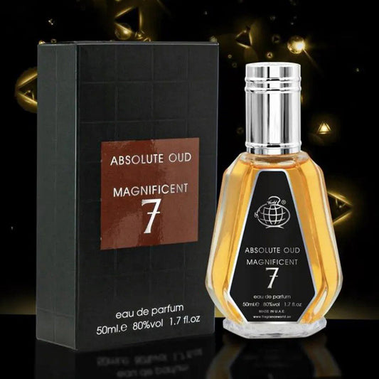 12x Absolute Oud Magnificent 7 Eau De Parfum 50ml Fragrance World