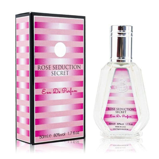 12x Rose Seduction Secret Eau De Parfum 50ml Fragrance World