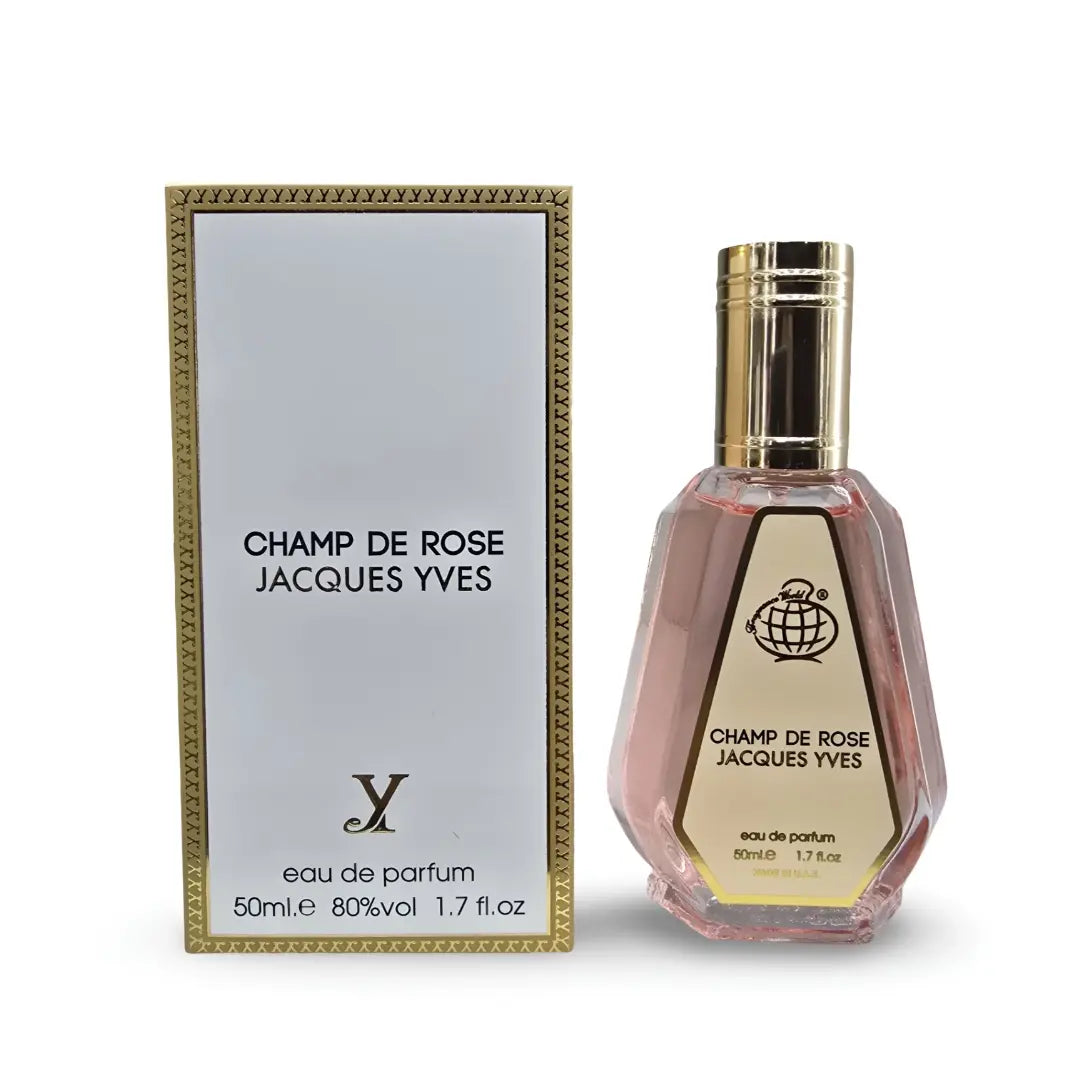 Jacques Yves Champ De Rose EDP 50ml Fragrance World 12x