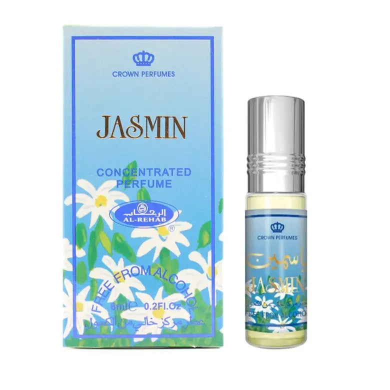 Jasmin Perfume Oil 6ml X 6 By Al Rehab Al Rehab
