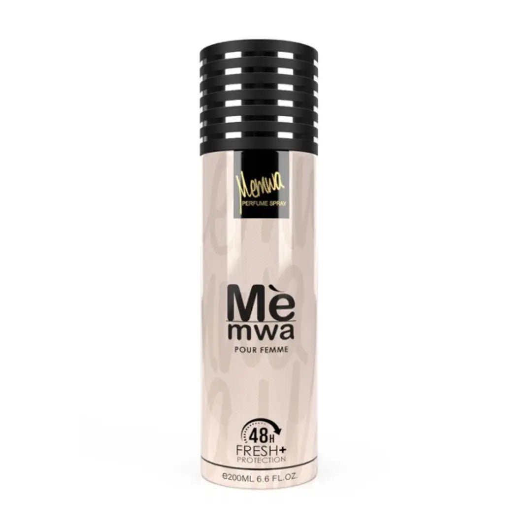 Me'mwa 6x Deodorant Body Spray 200ml Memwa by Gulf Orchid