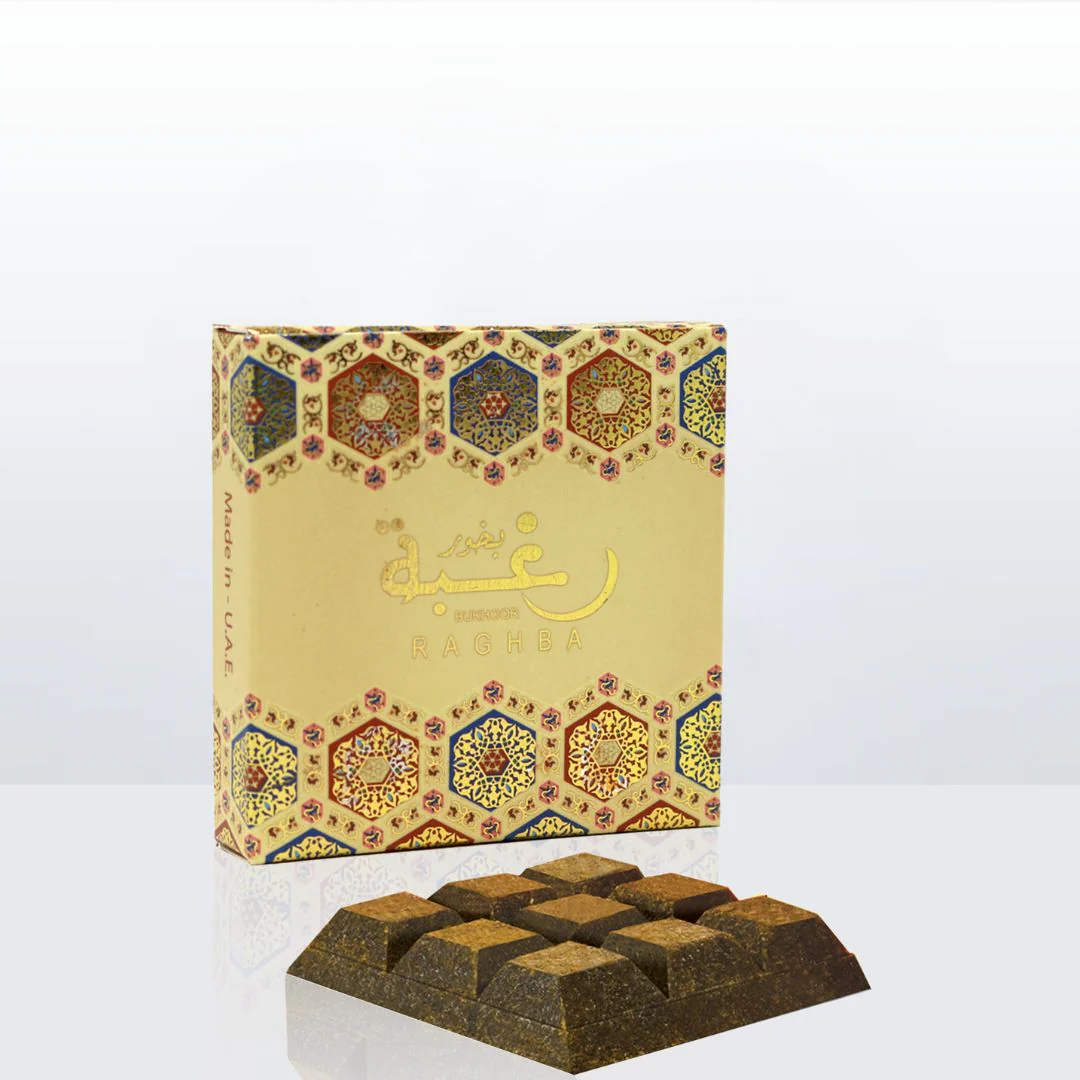 Raghba Bakhoor Bar 40g (12pcs Pack) Ard Al Zaafaran
