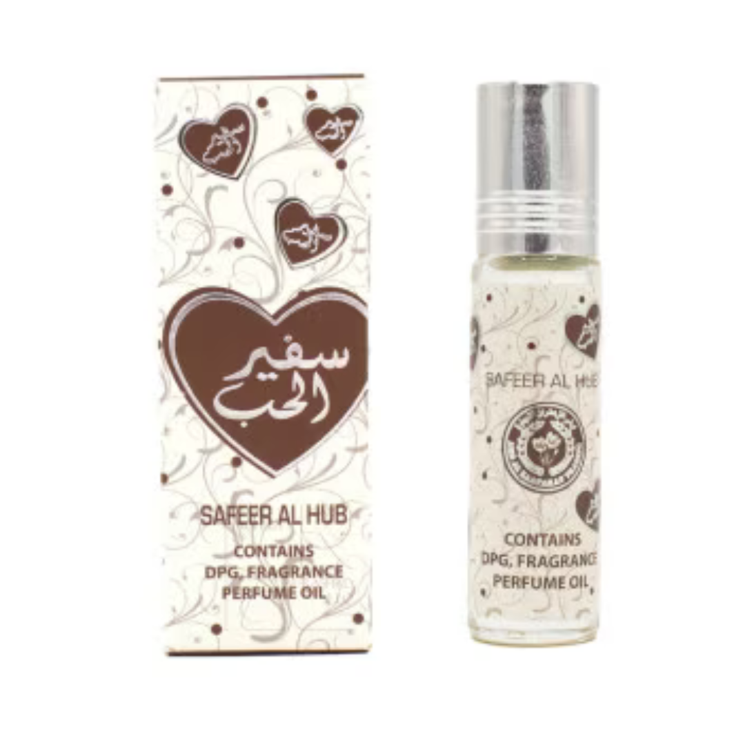12x Safeer Al Hub Perfume Oil 10ml Ard Al Zaafran