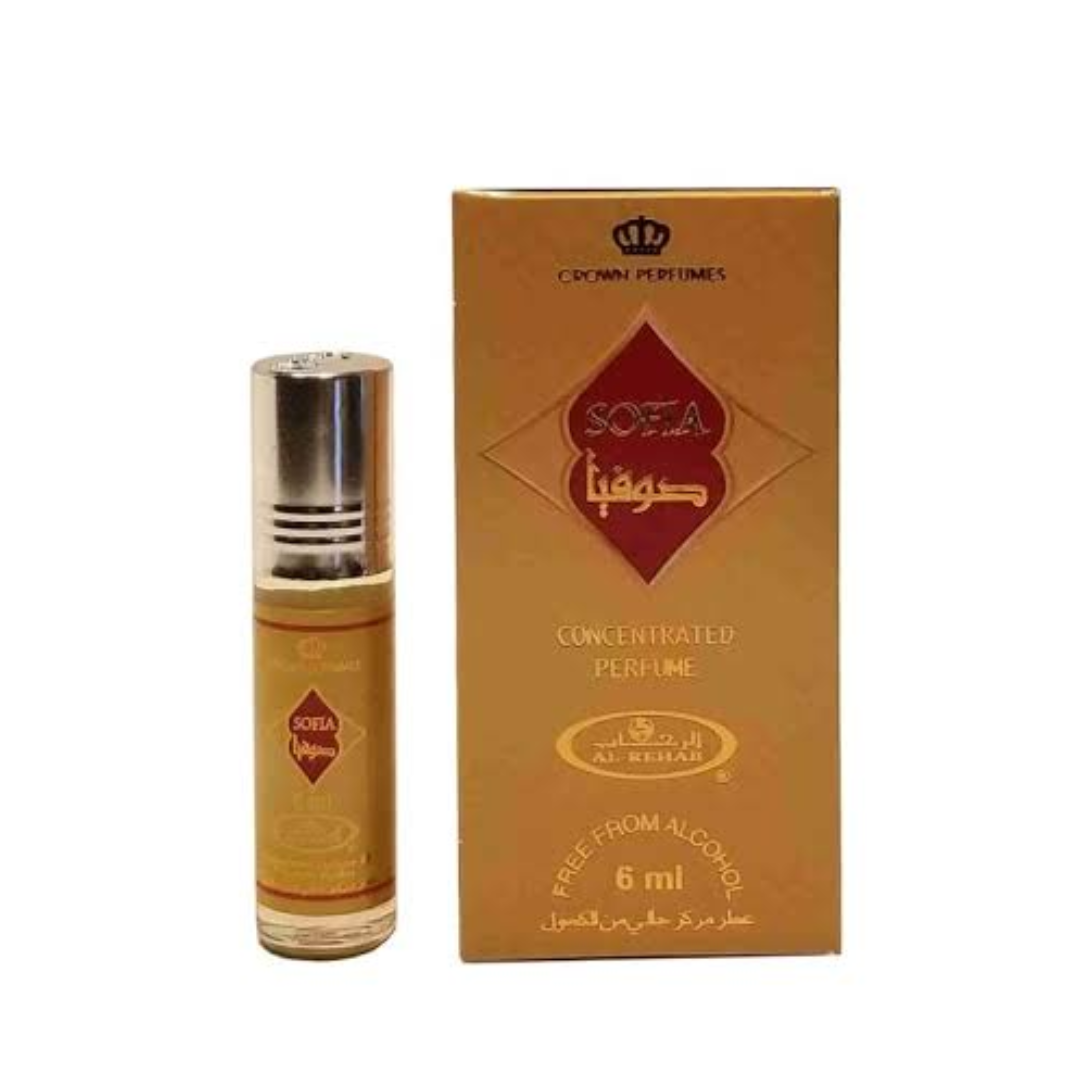 Sofia Perfume Oil 6ml Al Rehab 6x