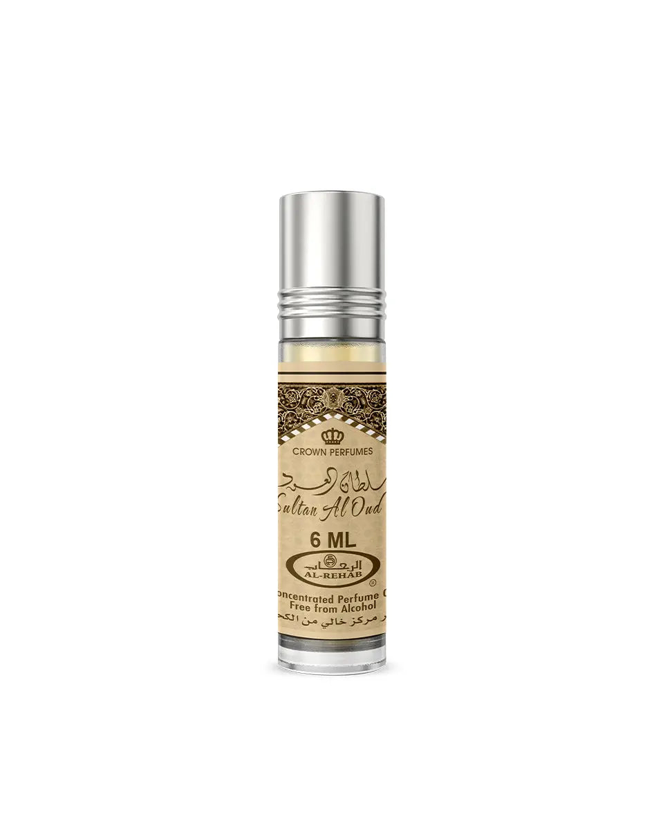 Sultan Al Oud 6ml Perfume Oil Al Rehab x6