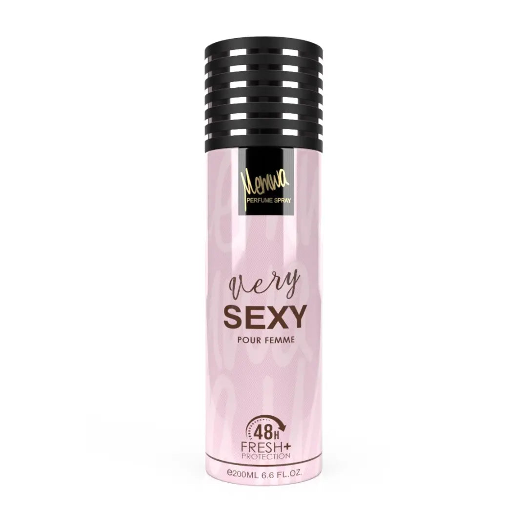 Very Sexy 6x Deodorant Body Spray 200ml Memwa by Gulf Orchid