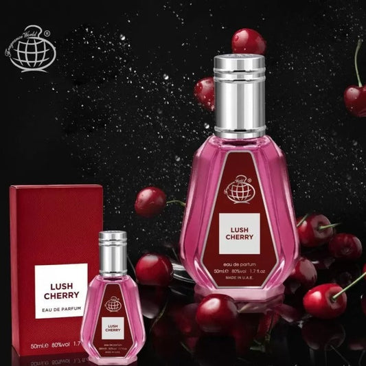 12x Lush Cherry Eau De Parfum 50ml Fragrance World