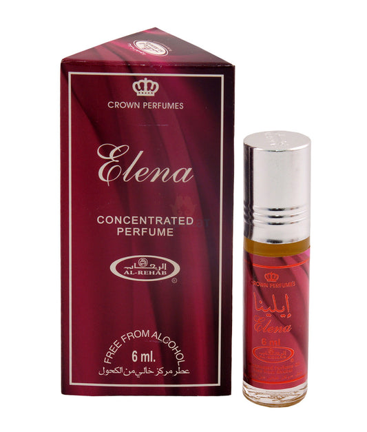 6x Elena Perfume Oil 6ml Al Rehab