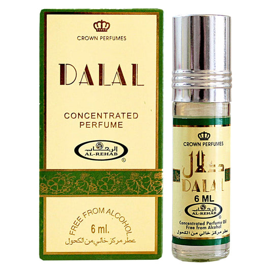 6x Dalal Perfume Oil 6ml By Al Rehab