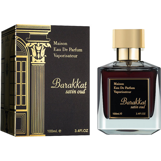 Barakkat Satin Oud Maison Eau de Parfum 100ml Fragrance World