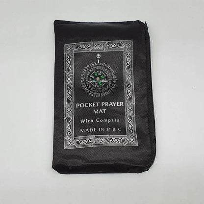 10x Pocket Travel Prayer Mat With Compass - Smile Europe