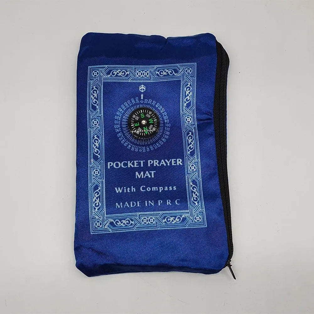 10x Pocket Travel Prayer Mat With Compass - Smile Europe