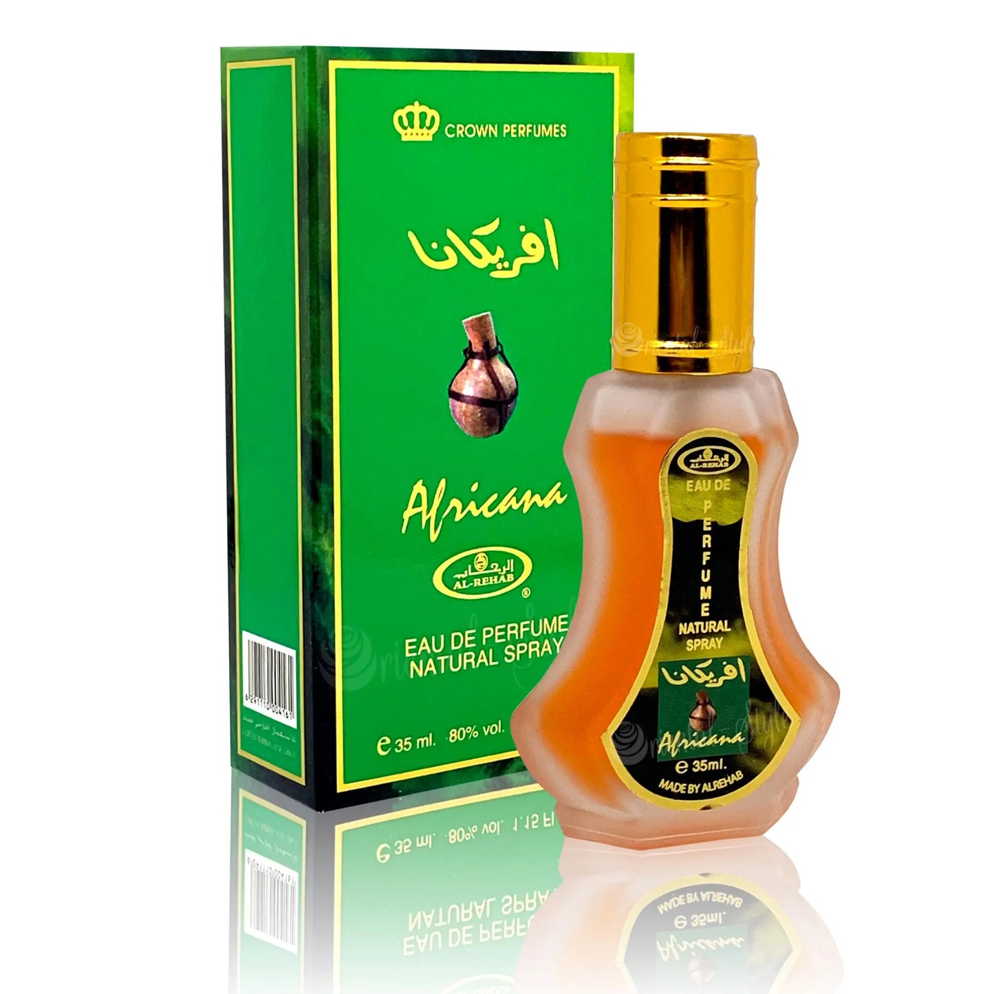 12x Africana Perfume 35ml Al Rehab Al Rehab