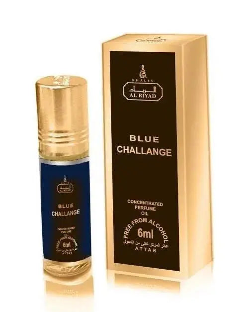 12x Blue Challenge Perfume Oil 10ml Al Riyad Al Riyad