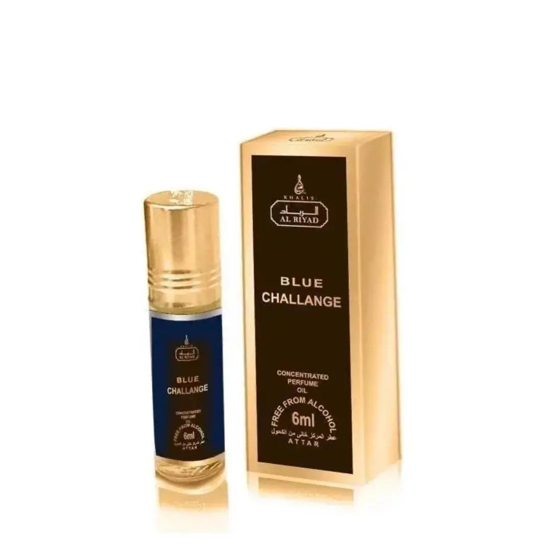 12x Blue Challenge Perfume Oil 6ml Al Riyad Al Riyad