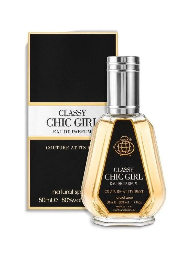 12x Classy Chic Girl Eau De Parfum 50ml Fragrance World Fragrance World