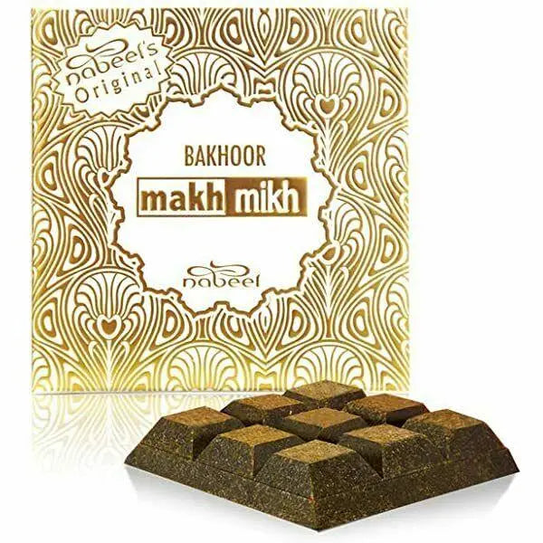 12x Nabeel Bakhoor Oudh Makh Mikh Bakhoor Incense Bar 40g Nabeel