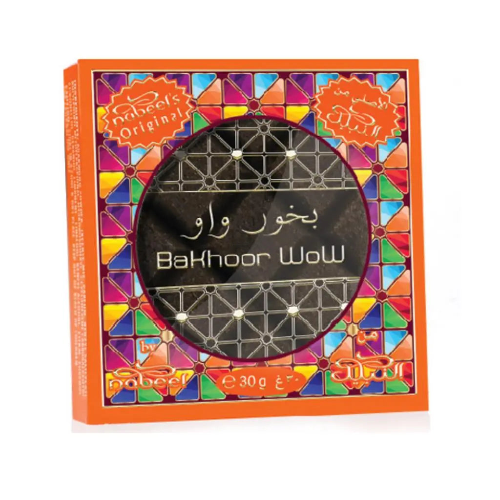 12x Nabeel Bakhoor WOW Bakhoor Incense Bar 40g Nabeel