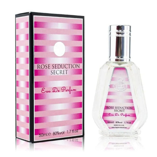 12x Rose Seduction Secret Eau De Parfum 50ml Fragrance World Fragrance World