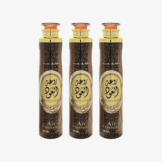 12x Rouat Al Oud Air Freshener 300ml Lattafa - Smile Europe