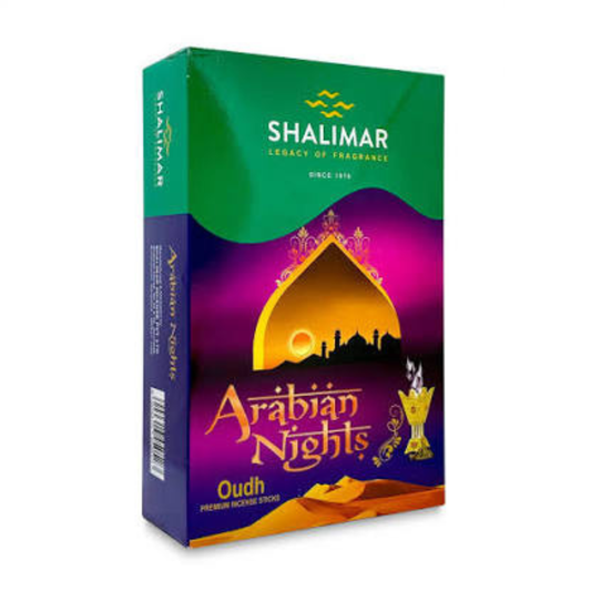 12x Arabian Nights Oudh Incense Sticks Shalimar