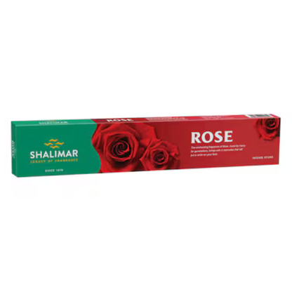 12x Rose Incense Sticks Shalimar