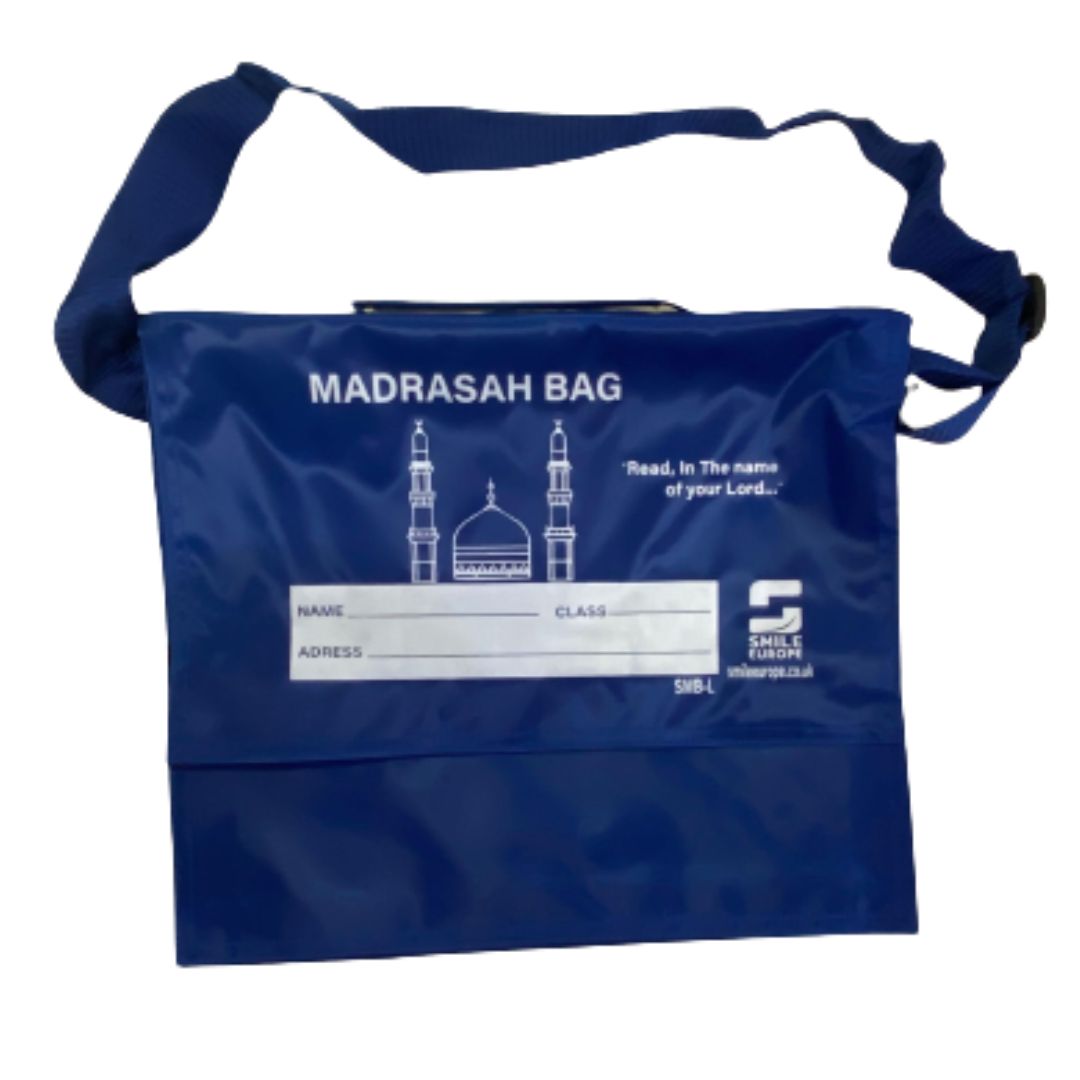 Medium Blue Madrasah Bag For Children x12