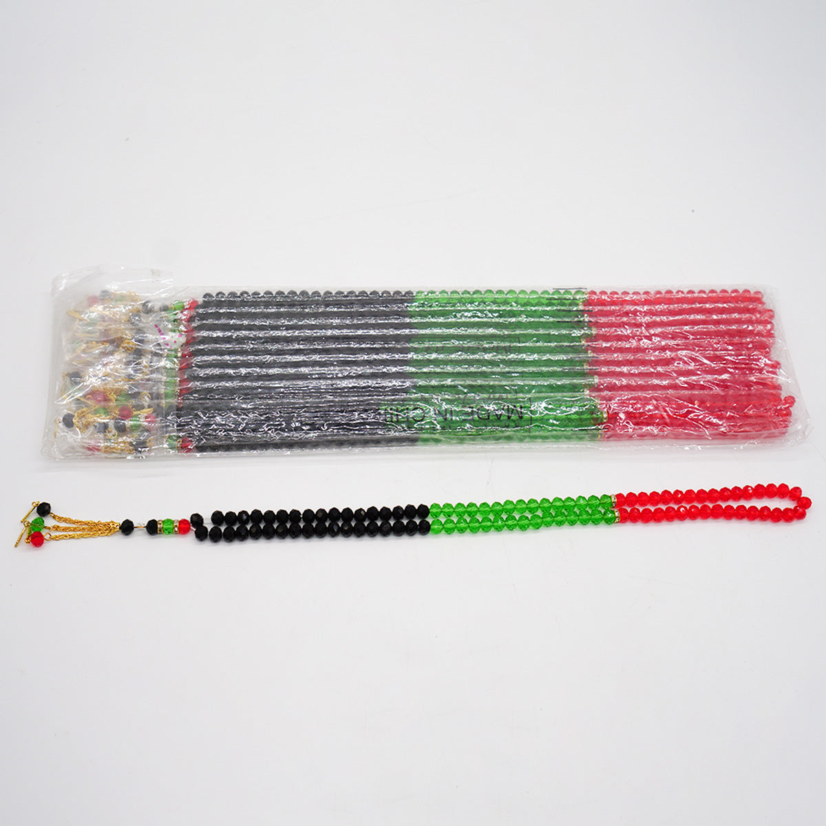 Crystal Tasbih Prayer Beads 3 colour N6 X12