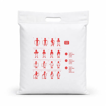 6x Adult Cotton Terry Towel Ihram 2pcs Set (1200grams)