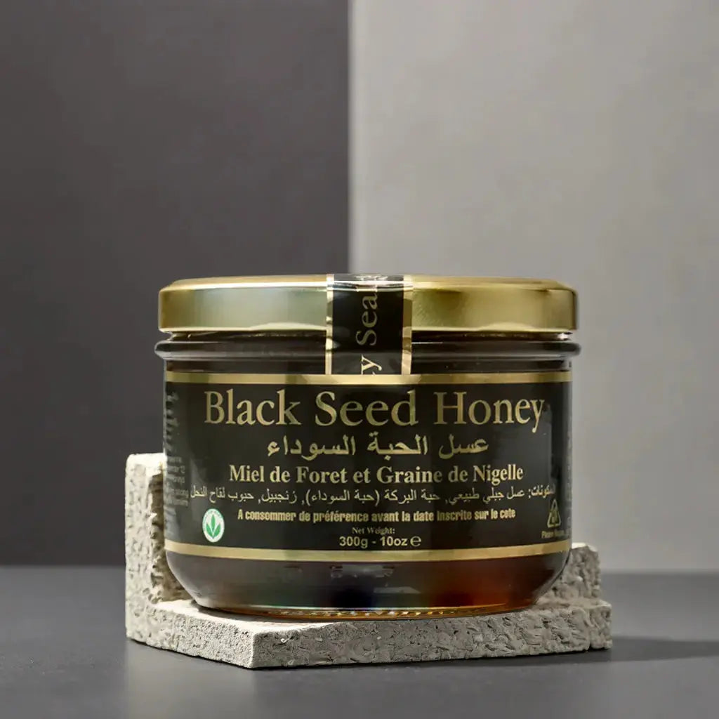 6x Authentic Black Seed Honey 300g - Smile Europe