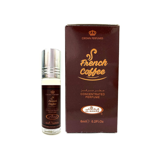 6x French Coffee Perfume Oil 6ml Al Rehab Al Rehab