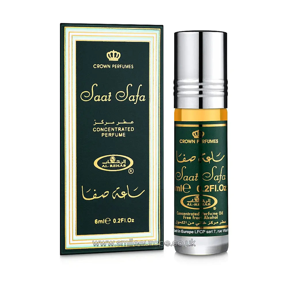 6x Saat Safa Perfume Oil 6ml Al Rehab - Smile Europe