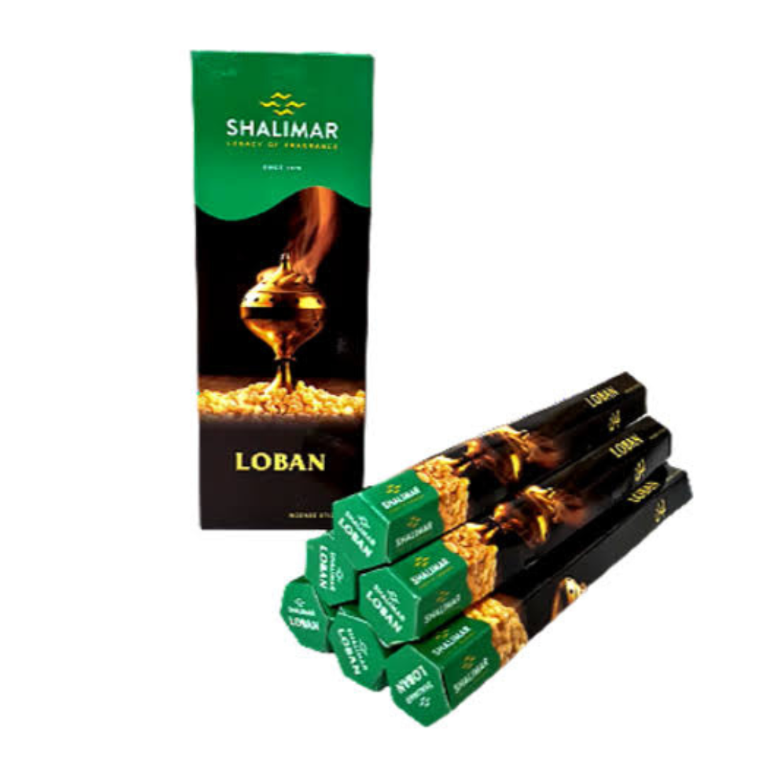 6x Loban Hexa Incense Sticks Shalimar
