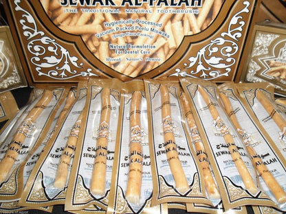 Sewak al Falah - Box of 60 Individually Vacum Packed Miswaks