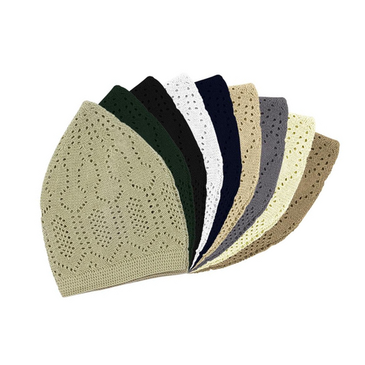 12x Turkish Prayer Hat Kufi One Size Multi Color