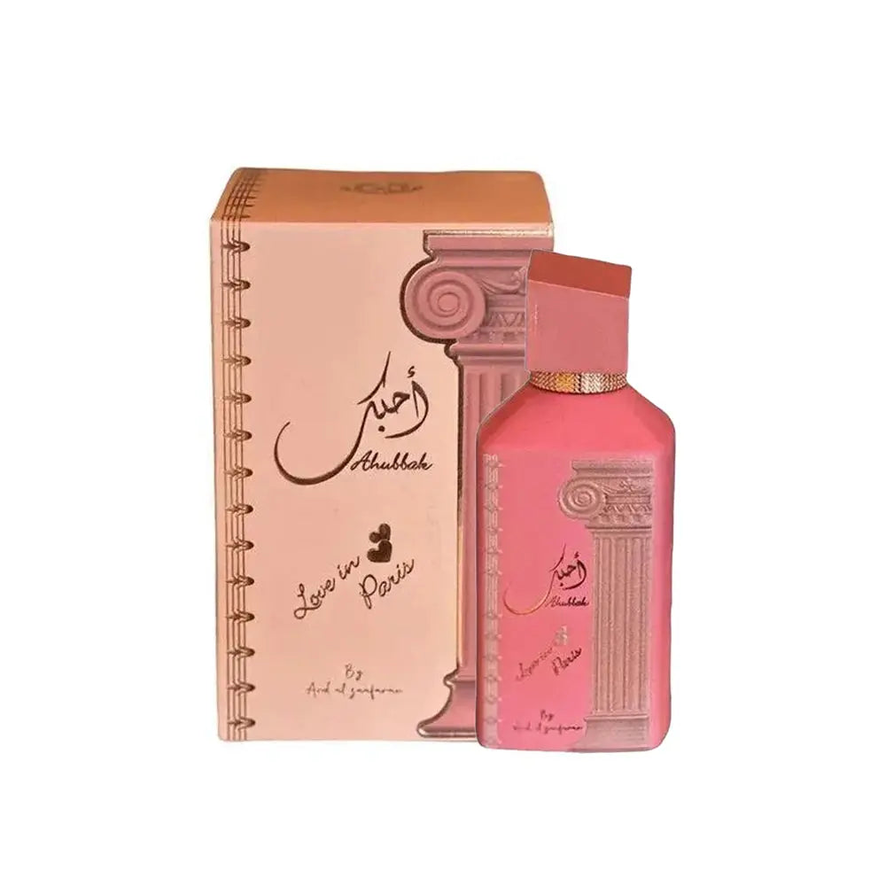 Ahubbak Love in Paris 100ml Eau De Parfum Ard Al Zaafaran Ard Al Zaafaran