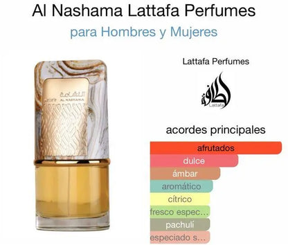 Al Nashama 100ml Eau De Parfum Lattafa Lattafa