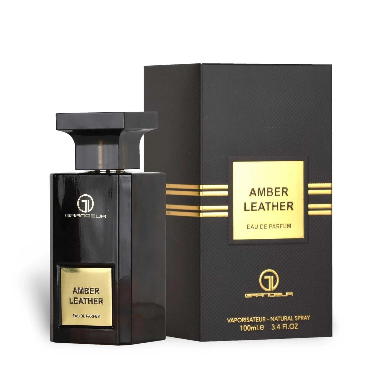 Amber Leather Eau De Perfum 100ml Grandeur - Smile Europe