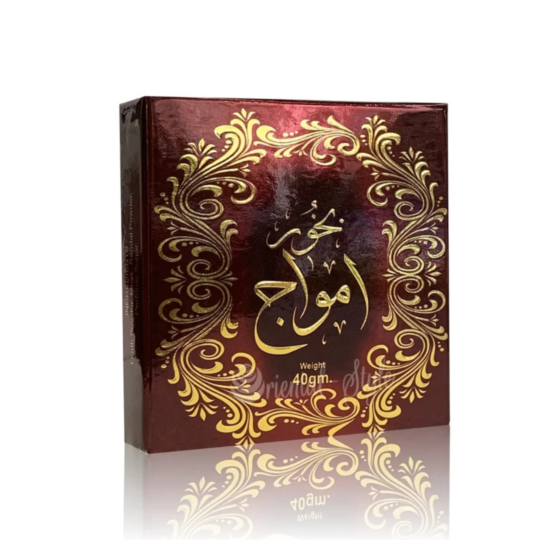 Amwaj Bakhoor Bar 40g (12pcs Pack) Ard Al Zaafaran