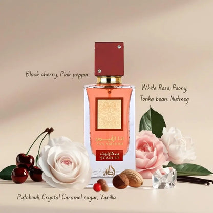 Ana Abiyedh Scarlet 60ml Eau De Perfume Lattafa