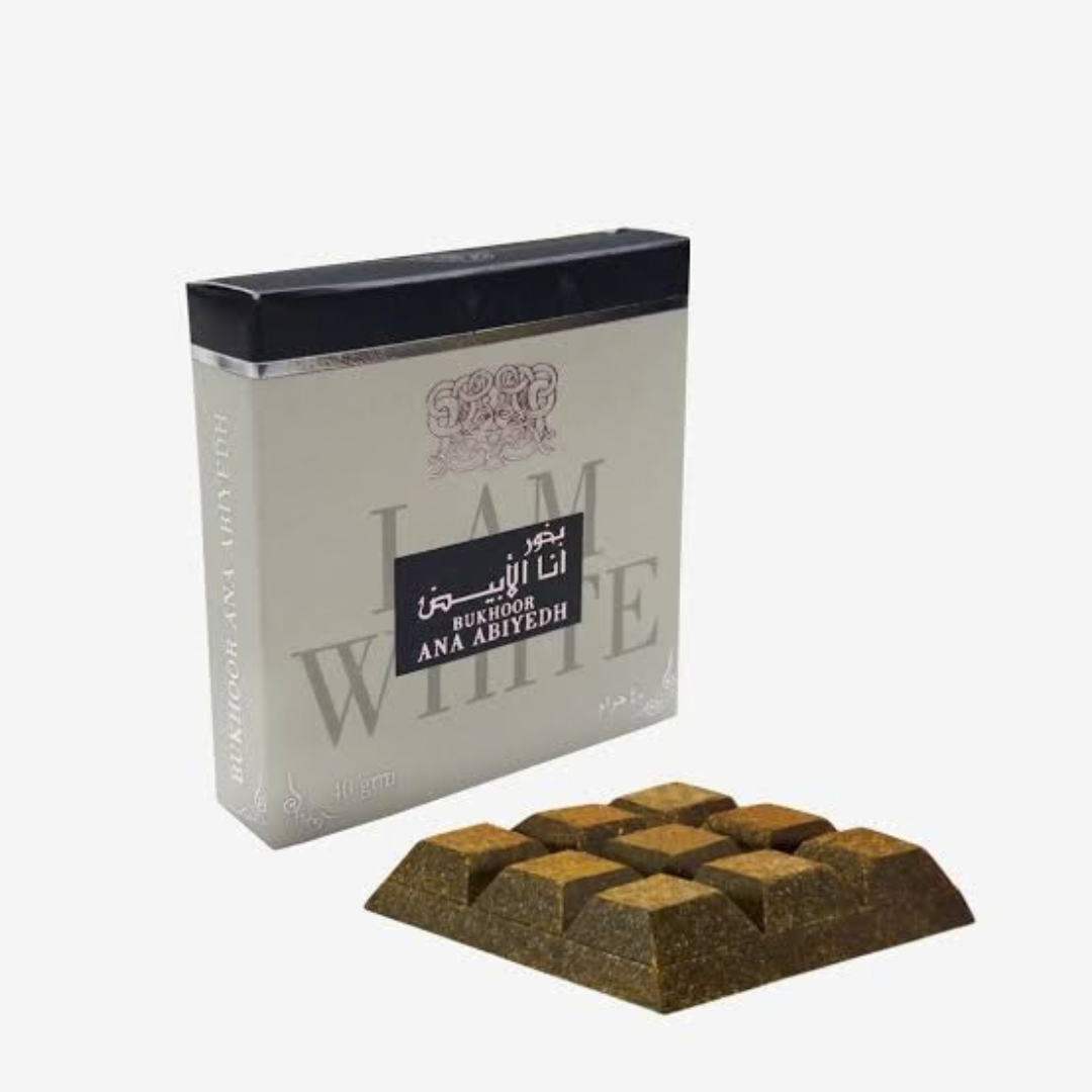 Ana Abiyedh Bakhoor Bar 40g (12pcs Pack) Ard Al Zaafaran