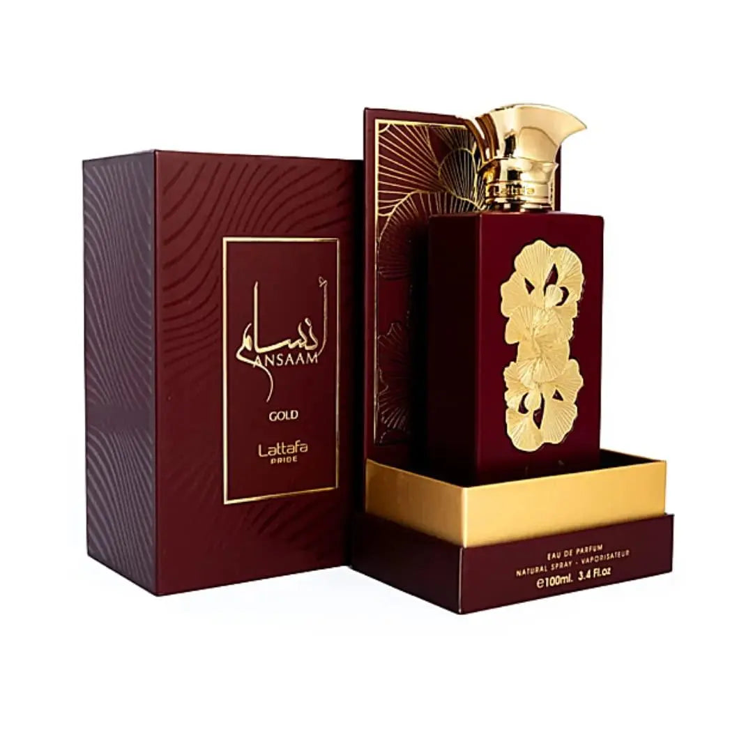 Ansaam Gold  Eau De Parfum 100ml Lattafa - Smile Europe