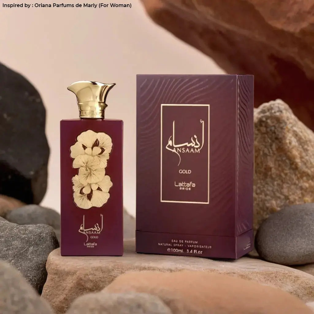 Ansaam Gold  Eau De Parfum 100ml Lattafa - Smile Europe