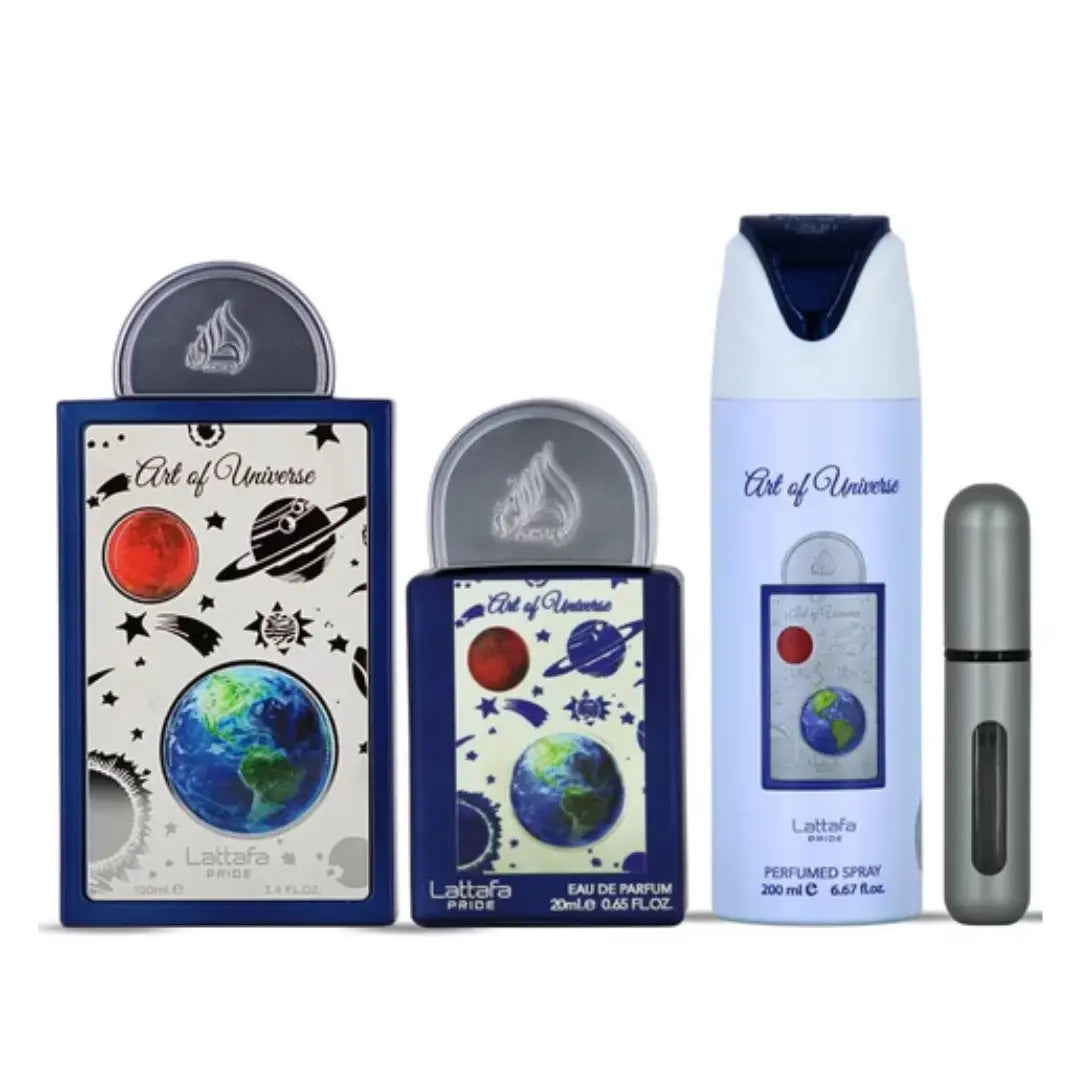 Art of Universe Gift Set (3 Pieces) Lattafa Pride